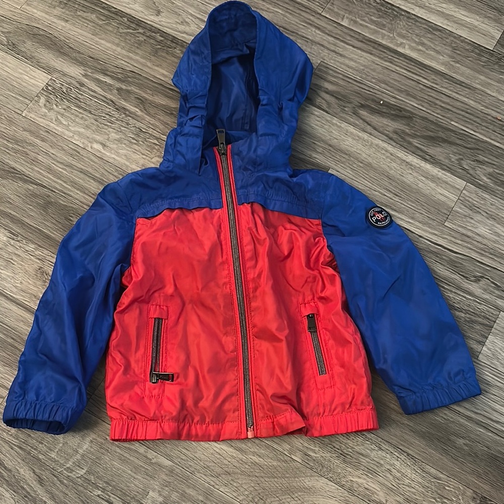 Kids Ralph Lauren Blue and Red Jacket